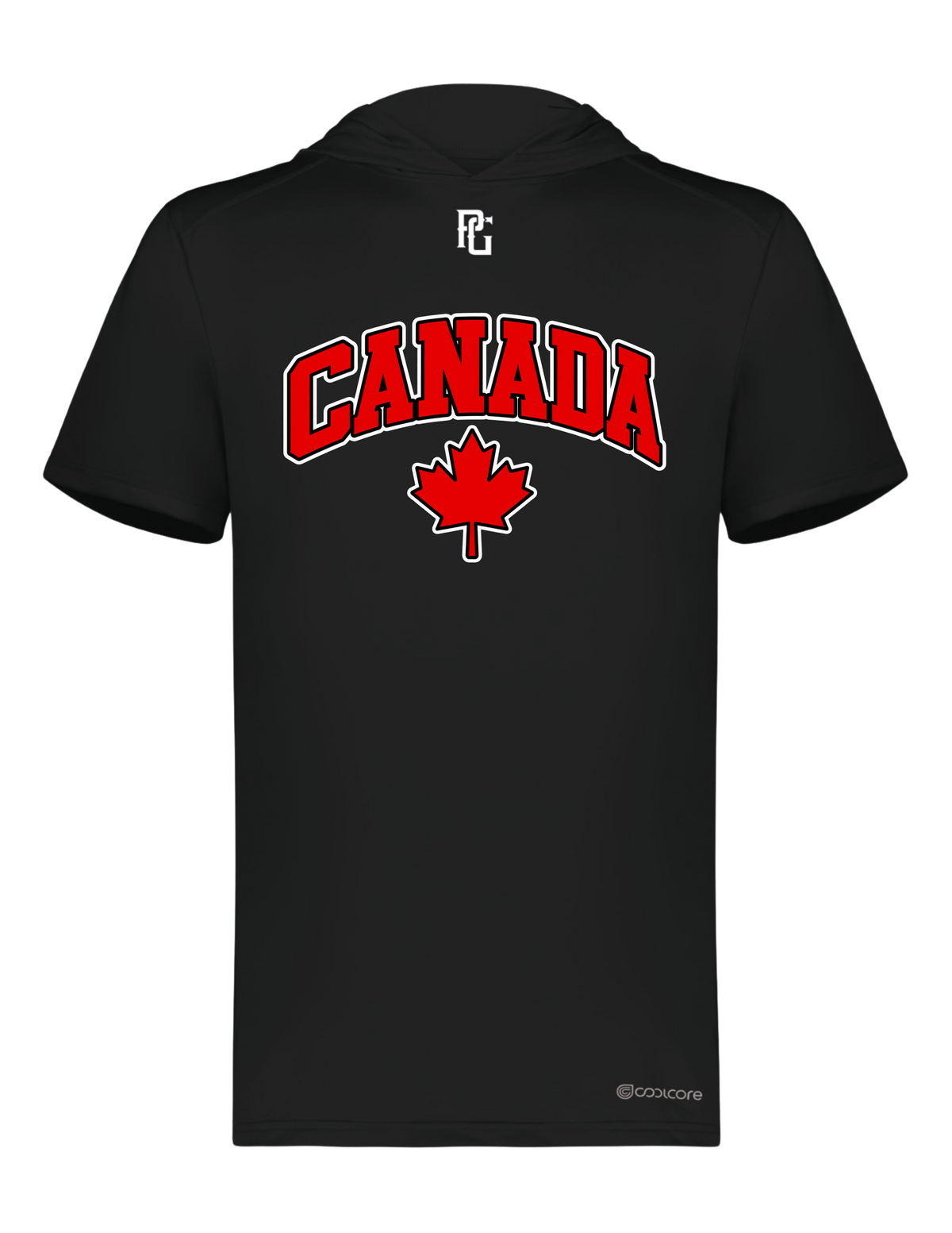 Youth Perfect Game Team Canada Short Sleeve Hoodie