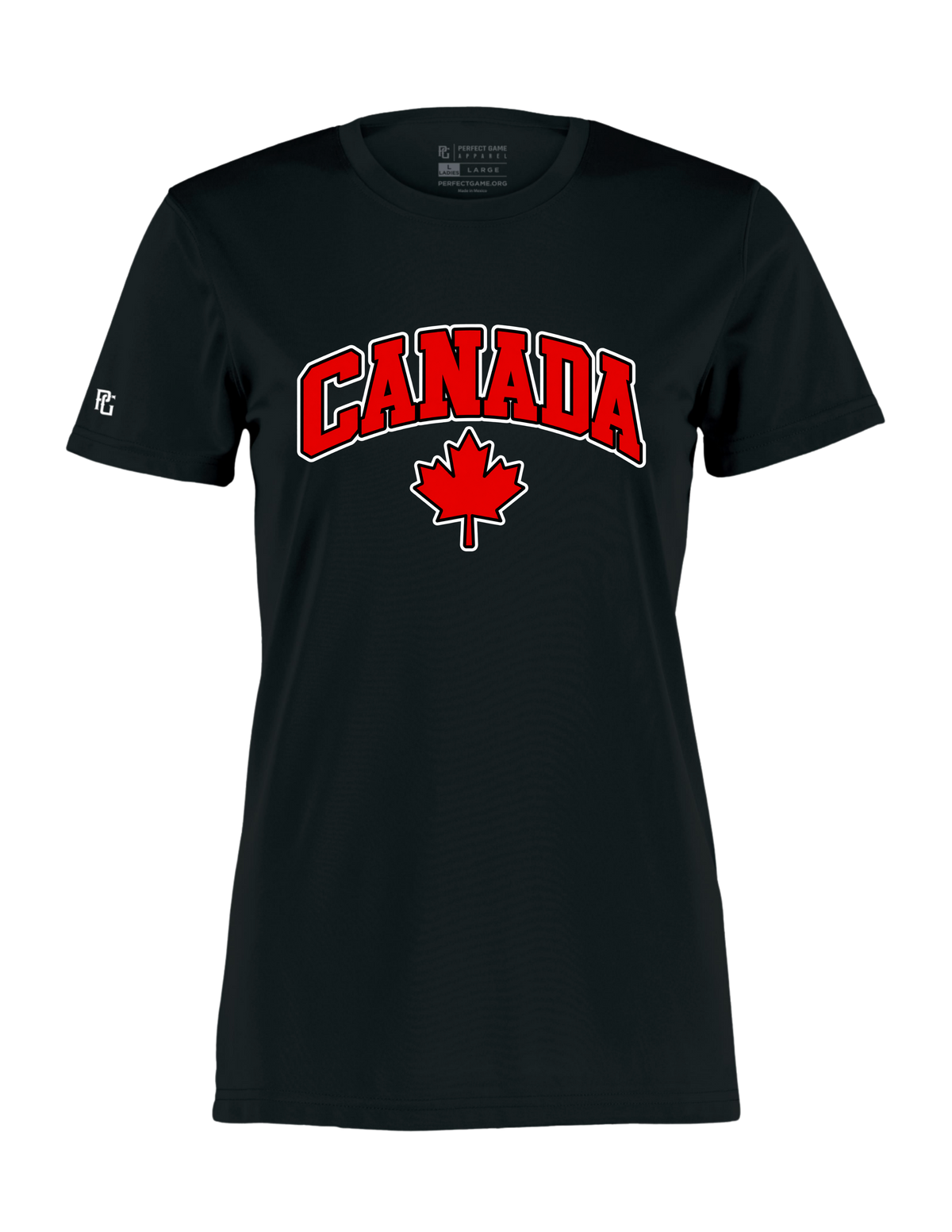 Ladies Perfect Game Team Canada Tee