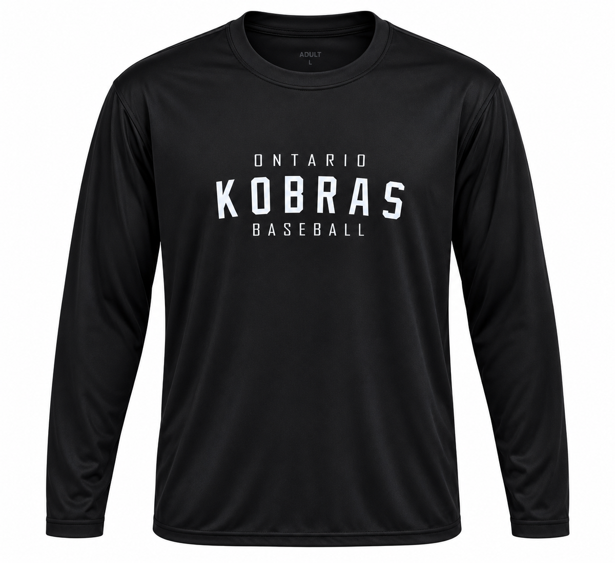 Kobras Black Long Sleeve Tee